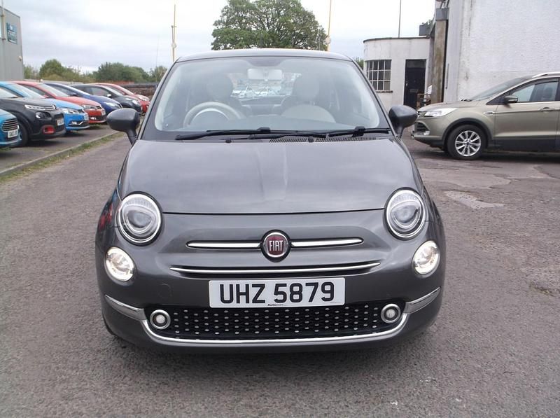 Used Fiat 500 Lounge 69 HP (50 kW) 2016 Grey Hatchback