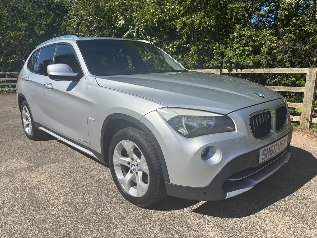 Used BMW X1 174 HP (127 kW) 2010 Silver SUV