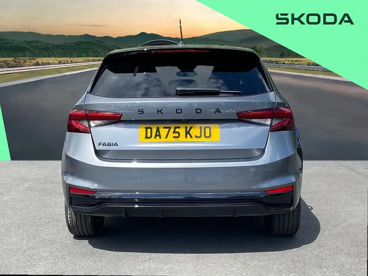 Used Skoda Fabia Monte Carlo 116 HP (85 kW) 2025 Graphite grey metallic Hatchback
