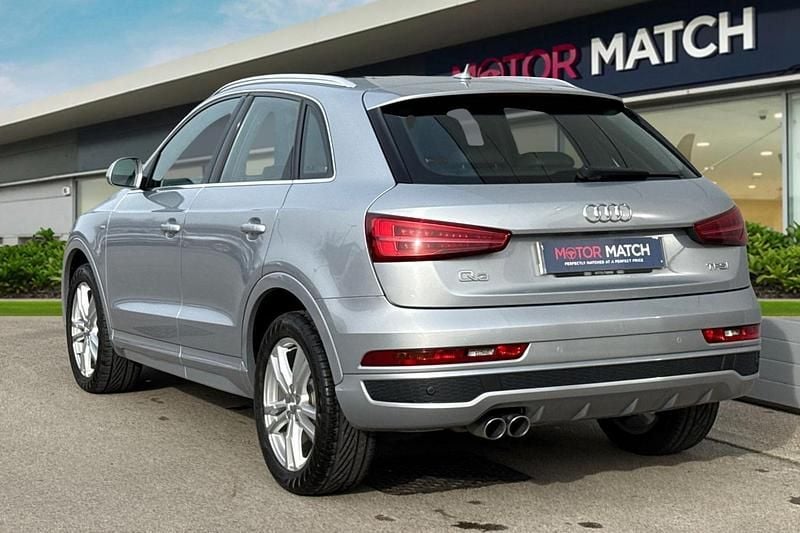 Used Audi Q3 S-Line 150 HP (110 kW) 2017 Silver SUV