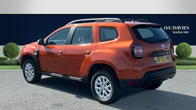 Used Dacia Duster Comfort 91 HP (66 kW) 2022 Orange SUV