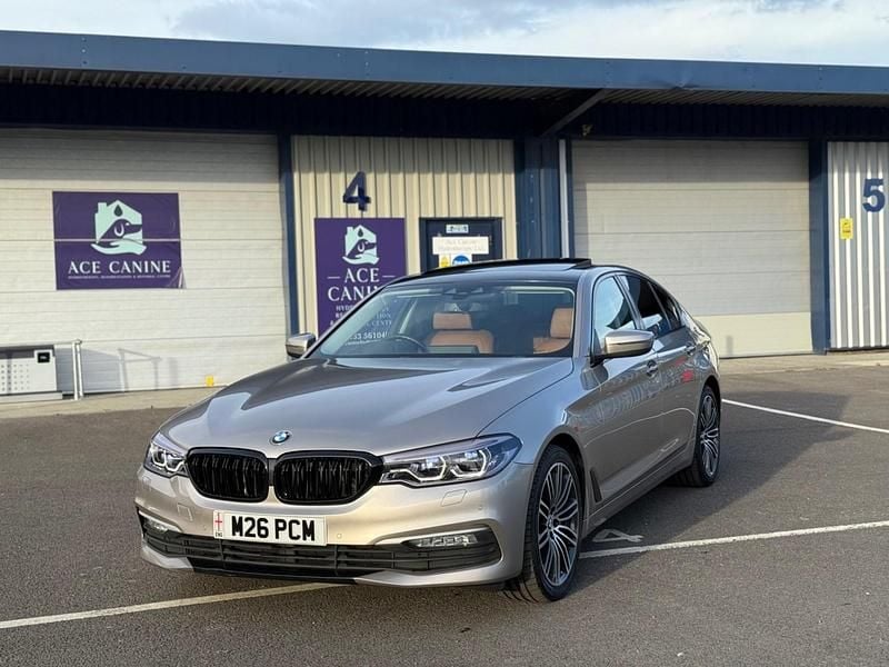 Silver Used 2018 BMW 530 Comfort Edition Sedan | £16,895 - Image 1/4