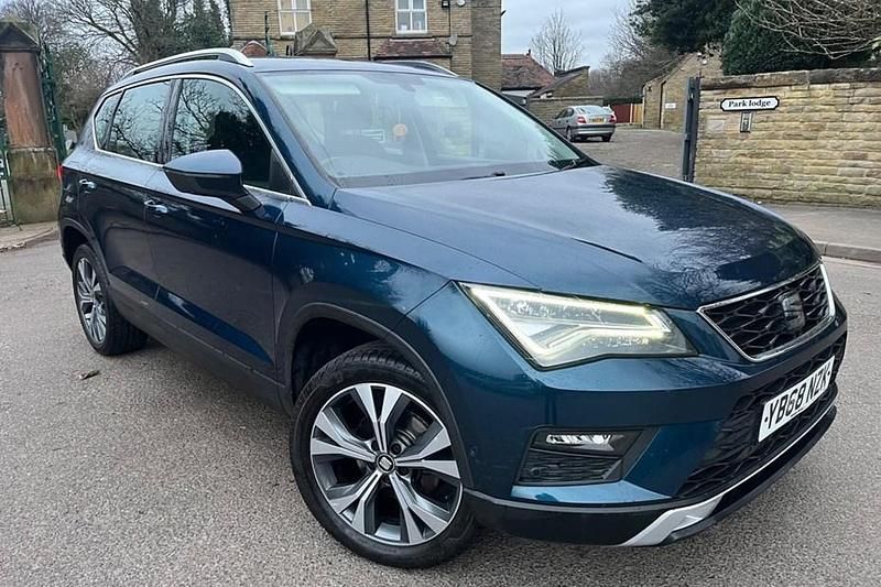 Used Seat Ateca SE Technology 115 HP (84 kW) 2019 Blue SUV
