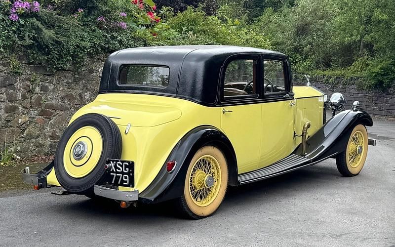 Used Rolls Royce 20/25 1991 Yellow/black Sedan