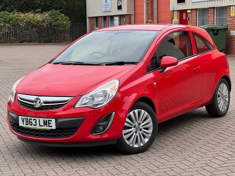 Red Used 2014 Vauxhall Corsa Hatchback | £3,495 (Good price) - Image 1/4
