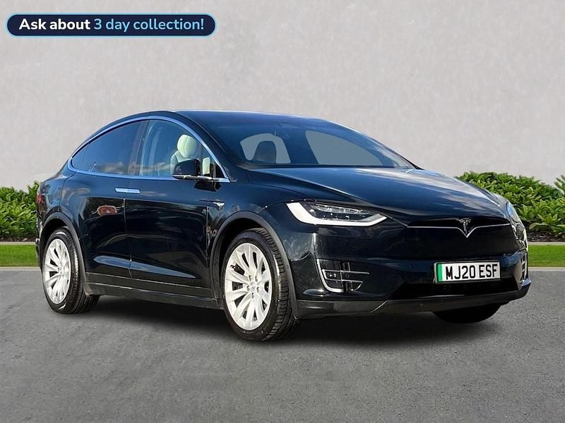 Black Used 2020 Tesla Model X Long Range AWD SUV | £32,685 (Fair price) - Image 1/4