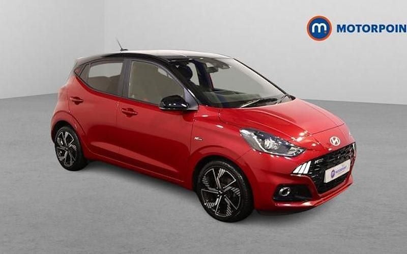 Red Used 2025 Hyundai i10 N Line Hatchback | £16,549 (Fair price) - Image 1/4
