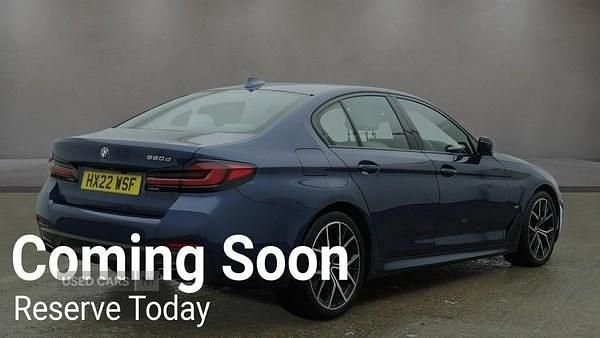 Used BMW 520 M Sport 2022 Blue Sedan