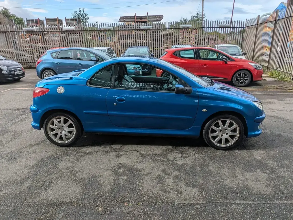 Used Peugeot 206 Allure 2007 Blue Cabriolet