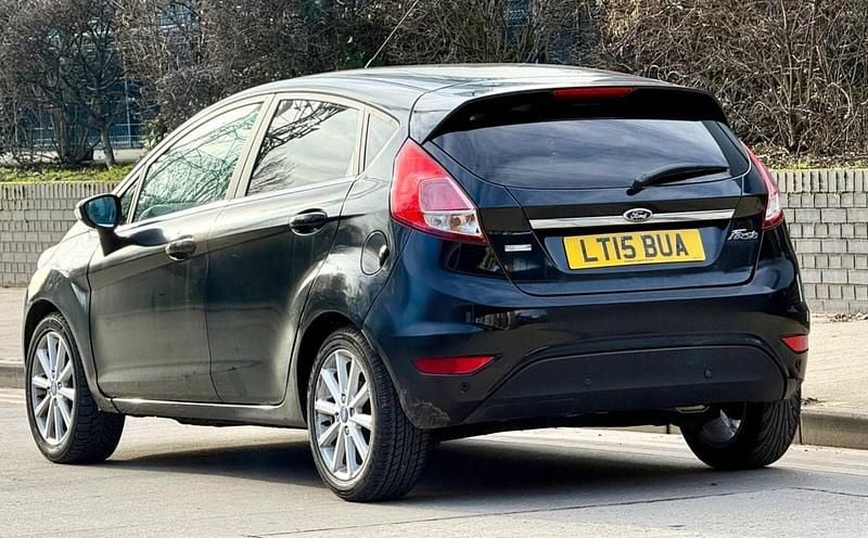 Used Ford Fiesta Titanium 2015 Black Hatchback