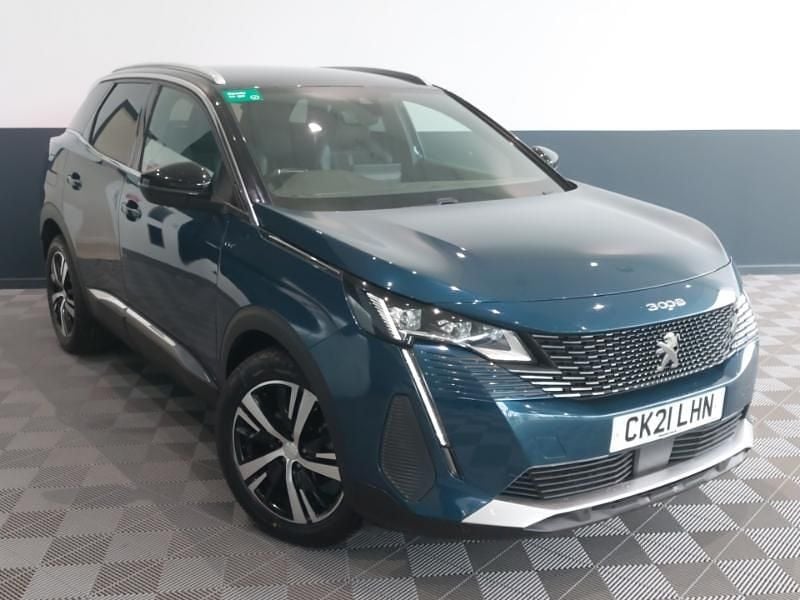 Blue Used 2021 Peugeot 3008 GTi SUV | £14,698 (Fair price) - Image 1/4