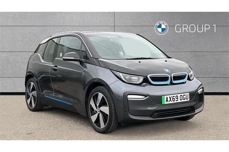 Used BMW i3 Comfort Edition 125 kW (170 HP) 2020 Mineral grey metallic with blue highligh Hatchback