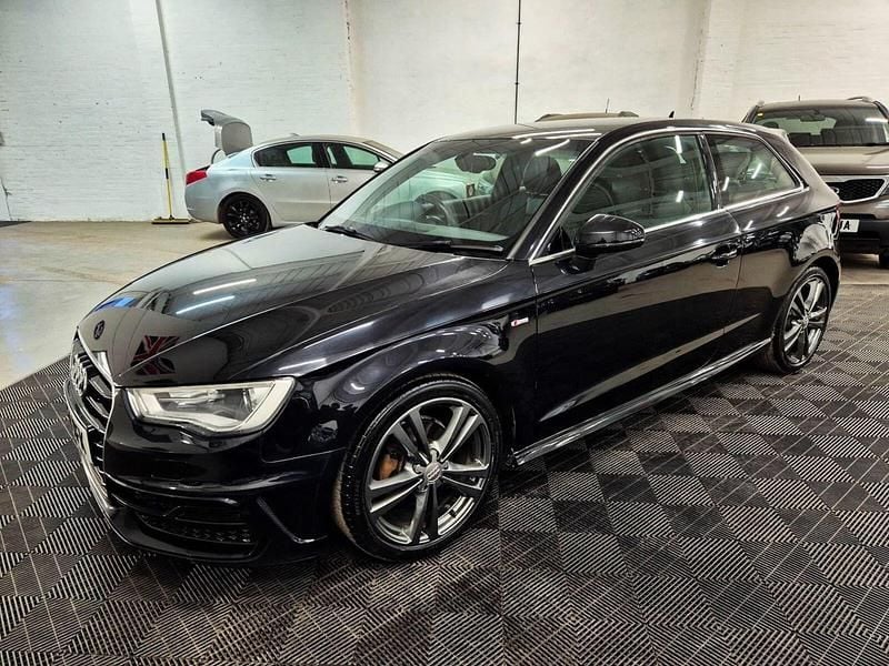 Used Audi A3 S-Line 2014 Black Hatchback