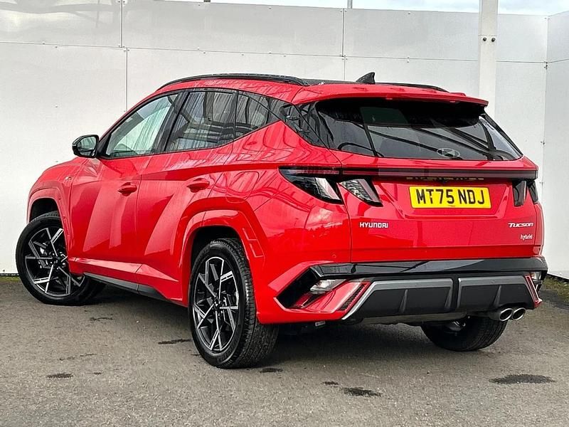 New Hyundai Tucson N Line 215 HP (158 kW) 2025 Red SUV