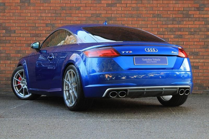 Used Audi TTS Advanced 310 HP (228 kW) 2015 Blue Cabriolet
