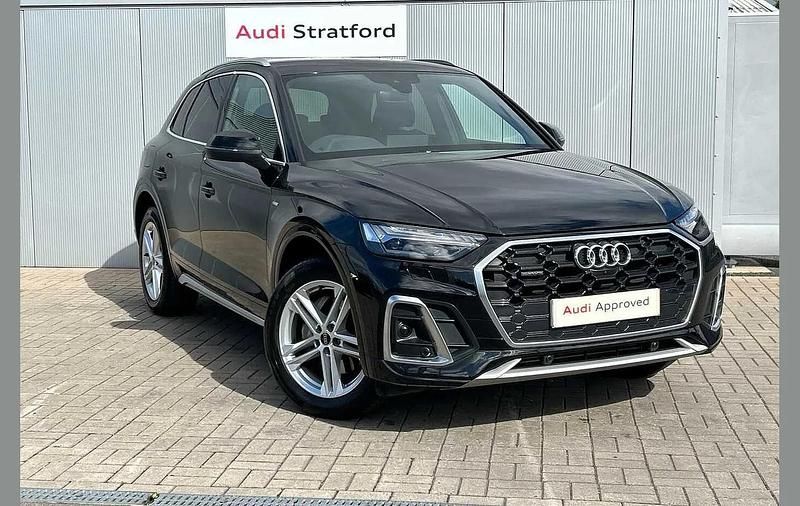 Black Used 2023 Audi Q5 S-Line SUV | £37,950 (A bit pricey) - Image 1/4