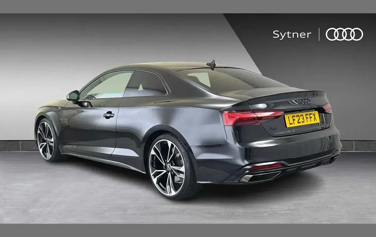 Used Audi A5 Black Edition 147 HP (108 kW) 2023 Black Coupe