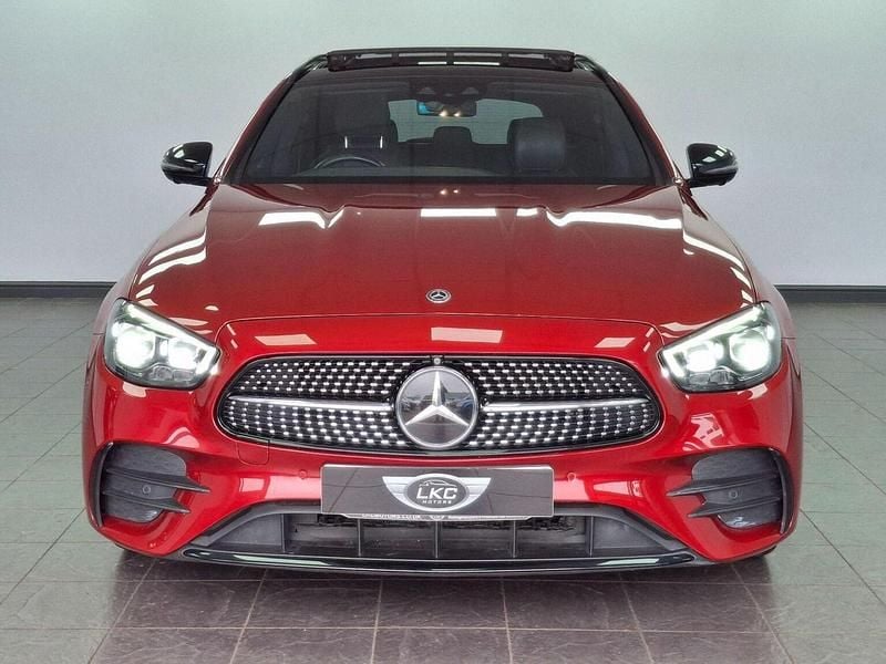 Used Mercedes E300 AMG line 2021 Red Estate