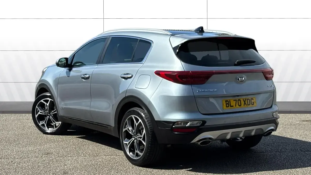 Used Kia Sportage GT-Line S 174 HP (127 kW) 2021 Silver SUV