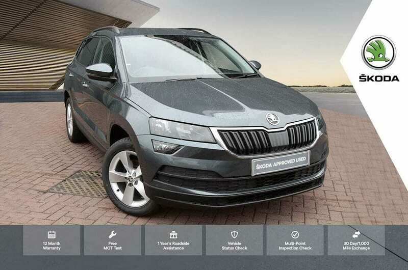 Used Skoda Karoq SE 115 HP (84 kW) 2020 Grey SUV