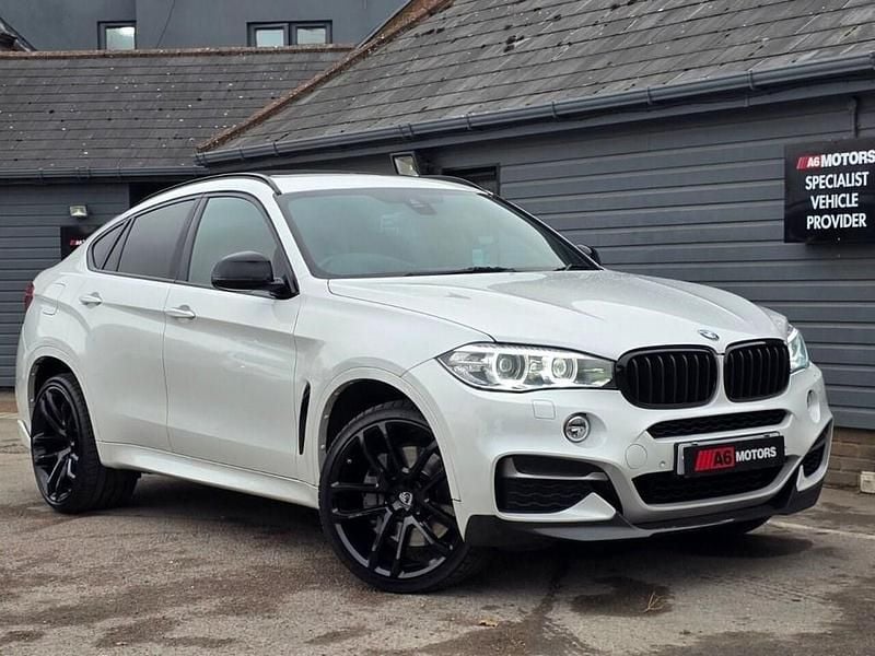 White Used 2017 BMW X6 Shadowline SUV | £27,989 (Expensive) - Image 1/4