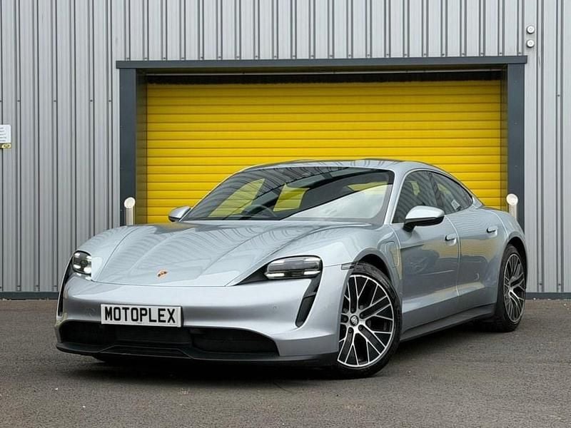 Used Porsche Taycan Performance Package 11 kW (15 HP) 2021 Silver Sedan