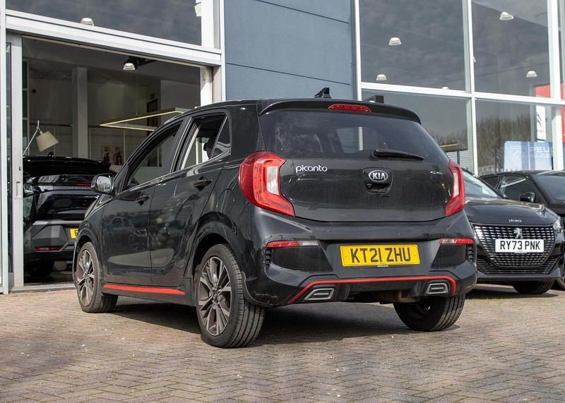 Used Kia Picanto GT-Line 66 HP (48 kW) 2021 Black Hatchback
