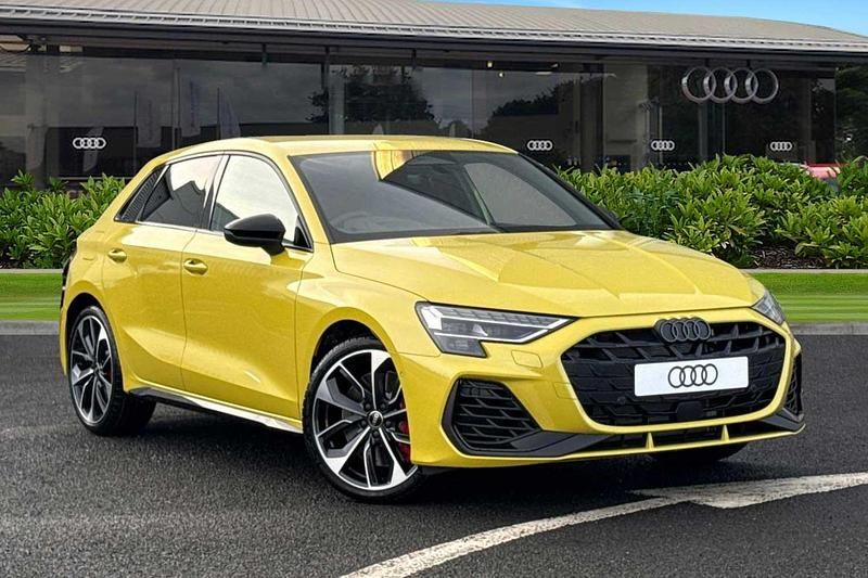 Yellow New 2026 Audi S3 Sportback Black Edition Hatchback | £43,765 (Super price) - Image 1/4