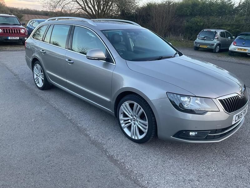 Used Skoda Superb Elegance 2015 Beige Estate