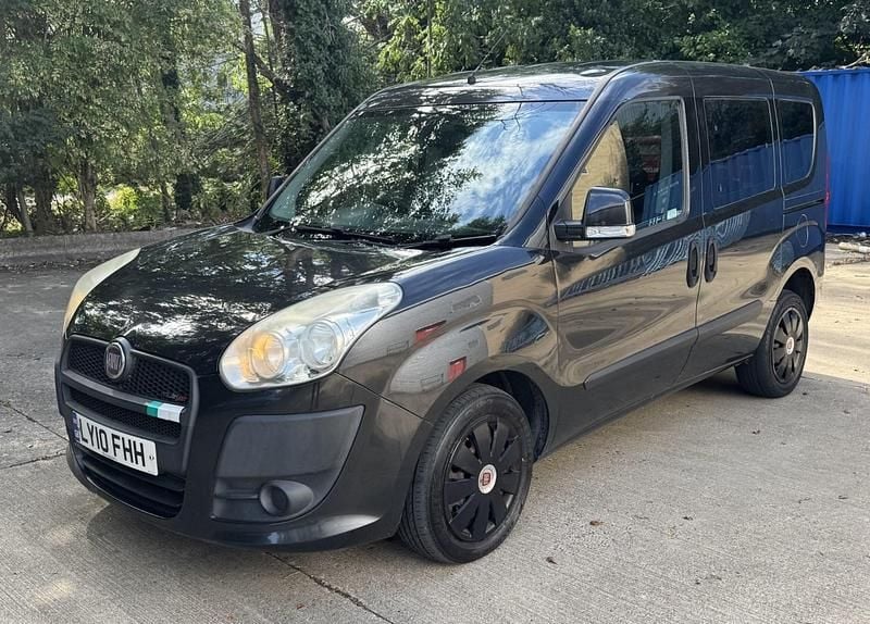 Black Used 2010 Fiat Doblò Dynamic MPV | £1,295 (Super price) - Image 1/4