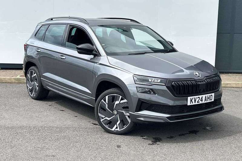 Grey Used 2024 Skoda Karoq SportLine SUV | £28,795 (Fair price) - Image 1/4