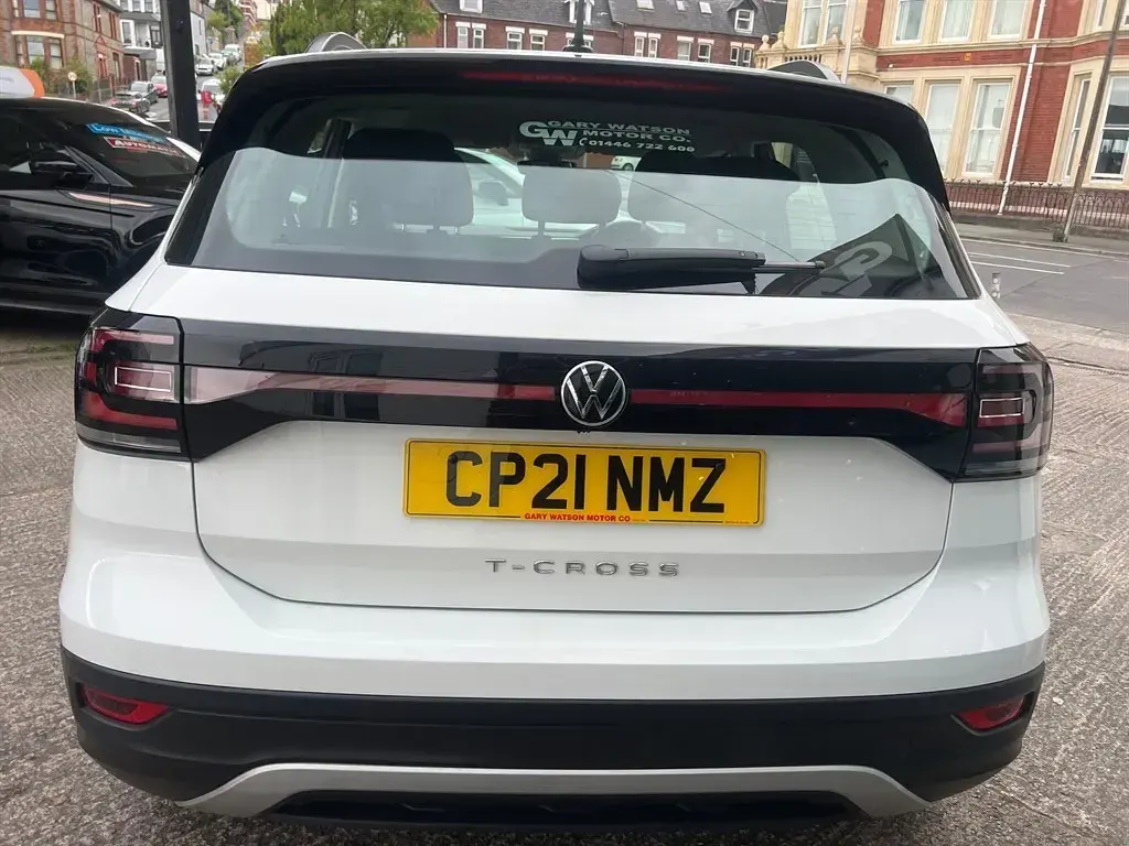 Usado VW T-Cross SE 2021 Branco SUV