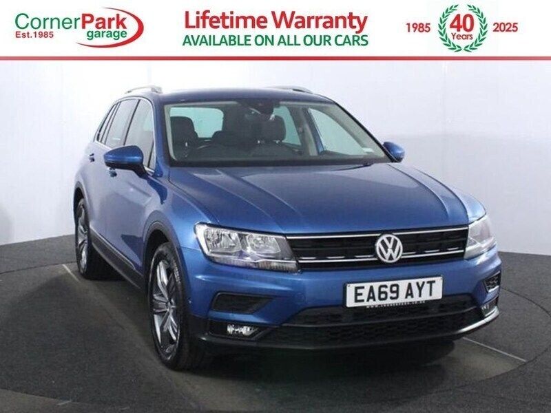 Blue Used 2019 VW Tiguan Match SUV | £17,999 (Super price) - Image 1/4