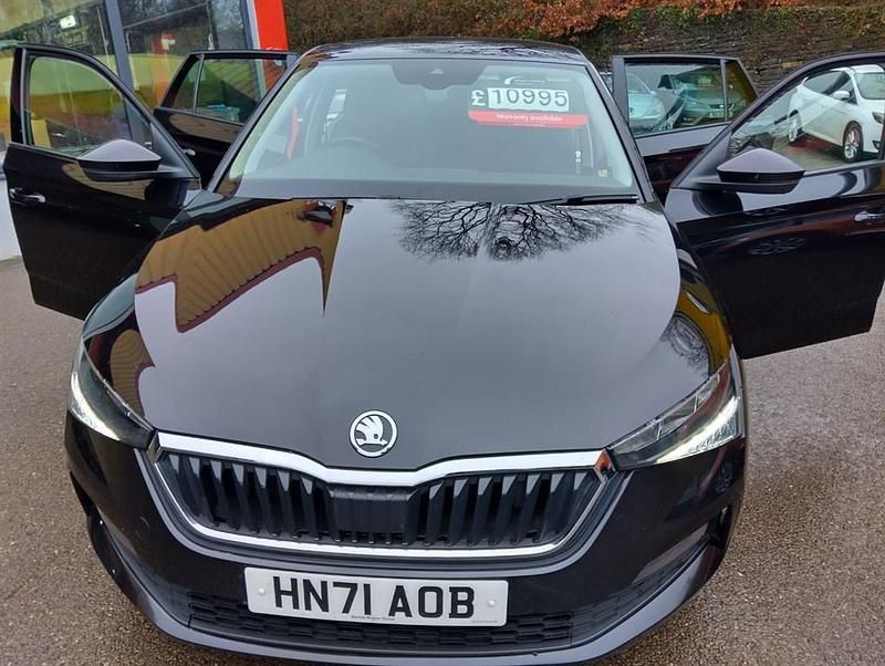 Used Skoda Scala SE L 150 HP (110 kW) 2021 Black Hatchback