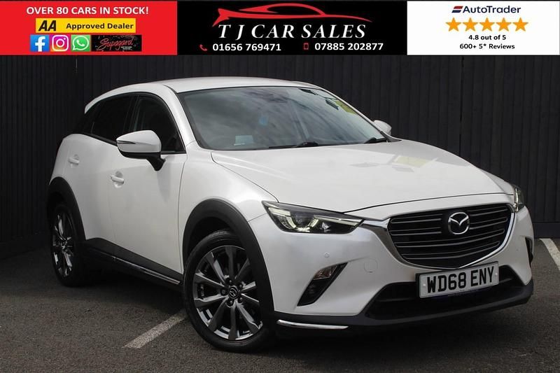 Begagnad Mazda CX-3 Inclusive 121 HK (88 kW) 2018 Vit SUV