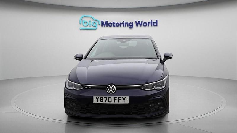 Used VW Golf VII GTD 200 HP (147 kW) 2020 Blue Hatchback