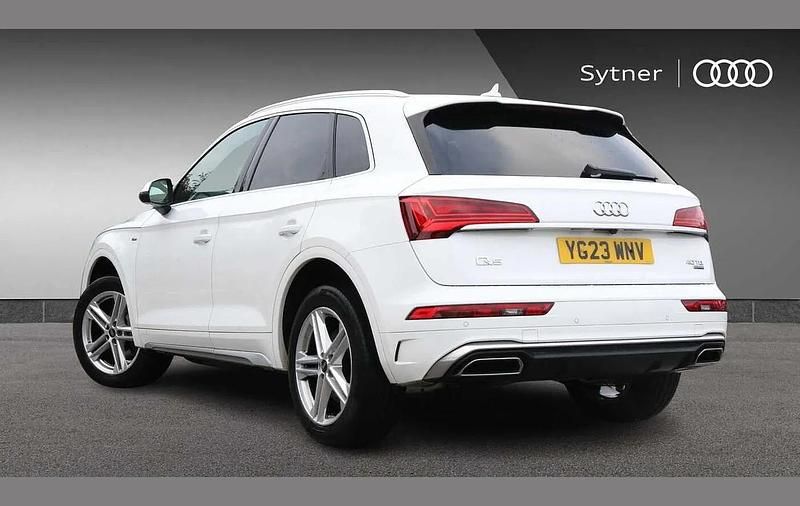 Used Audi Q5 S-Line 200 HP (147 kW) 2023 White SUV