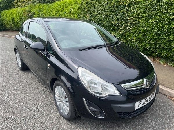 Black Used 2012 Vauxhall Corsa Excite Hatchback | £3,695 (Fair price) - Image 1/1