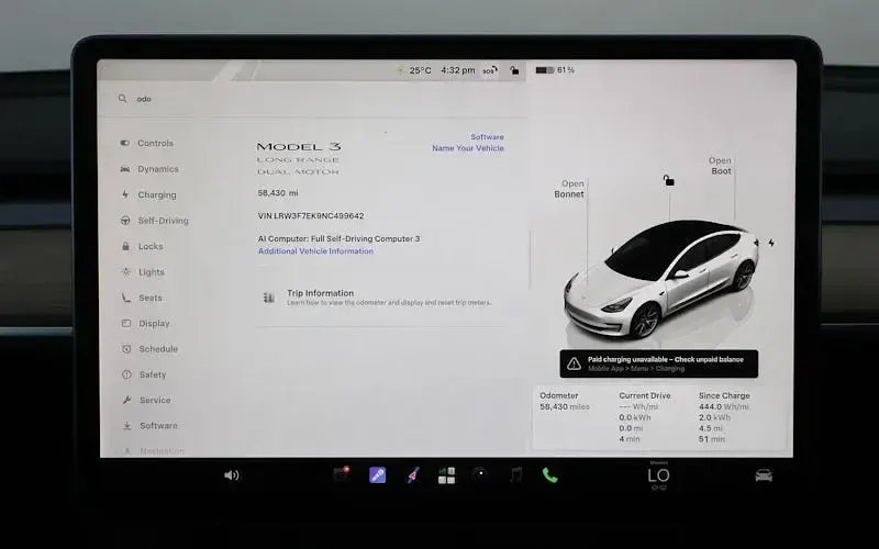 Used Tesla Model 3 Long Range AWD 366 kW (498 HP) 2022 White Sedan