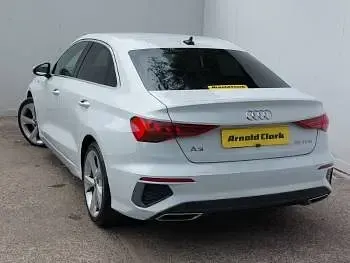 Used Audi A3 S-Line 150 HP (110 kW) 2020 White Sedan