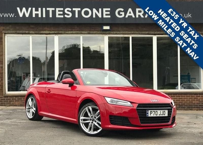 Red Used 2016 Audi TT Roadster Sport Cabriolet | £12,750 (Fair price) - Image 1/4