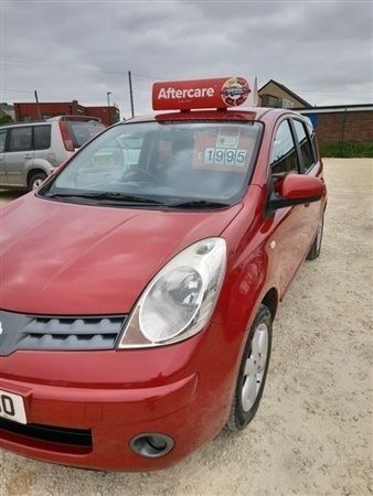 Red Used 2008 Nissan Note Acenta MPV | £1,795 (Fair price) - Image 1/1