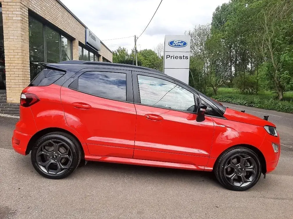 Used Ford Ecosport ST-Line 125 HP (91 kW) 2020 Race red SUV