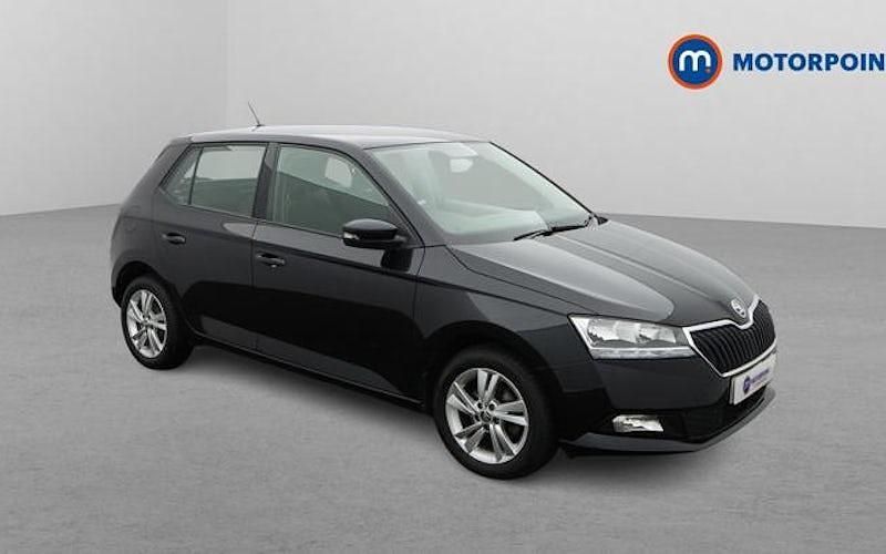 Black Used 2021 Skoda Fabia SE Hatchback | £11,049 (Fair price) - Image 1/4