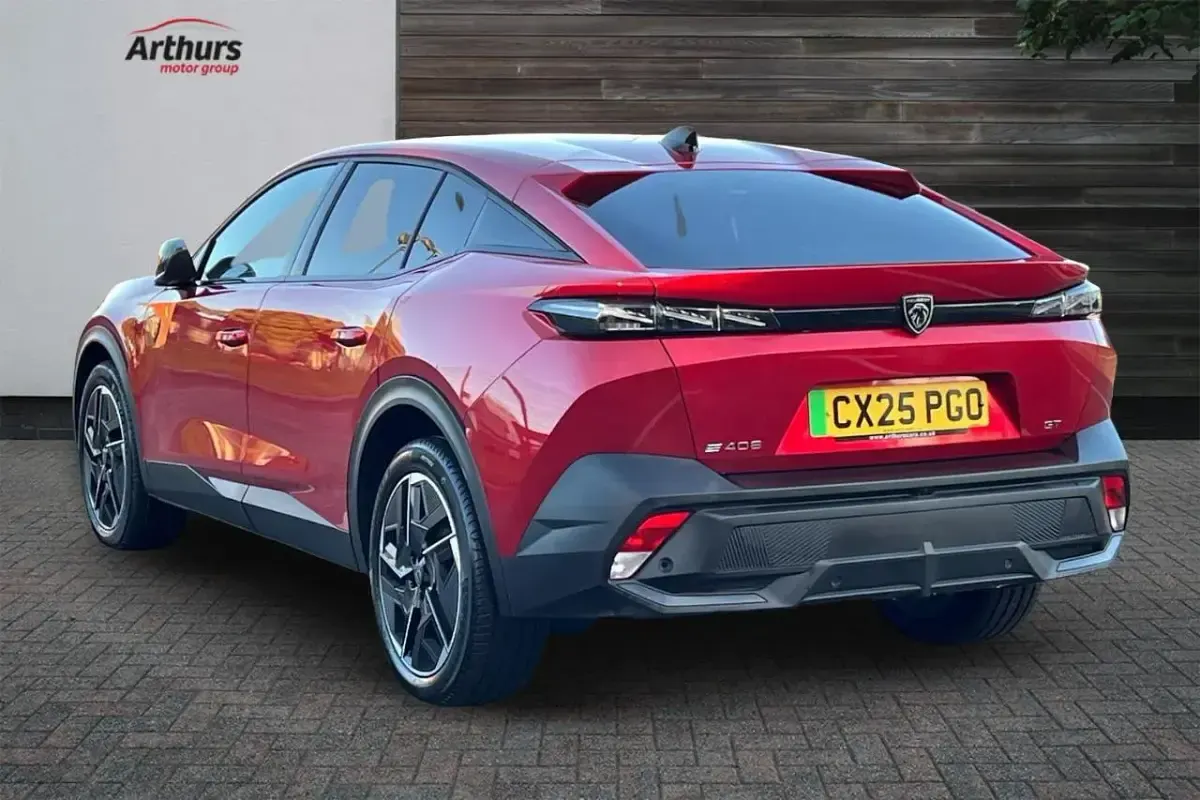 Used Peugeot e-408 GT 152 kW (207 HP) 2025 Red SUV