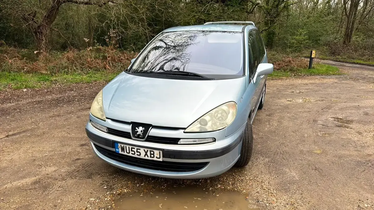 Używany Peugeot 807 2005 Srebrny Minivan