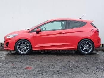 Used Ford Fiesta ST-Line 125 HP (91 kW) 2022 Red Hatchback