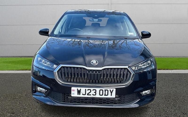 Used Skoda Fabia SE L 110 HP (80 kW) 2023 Black Hatchback