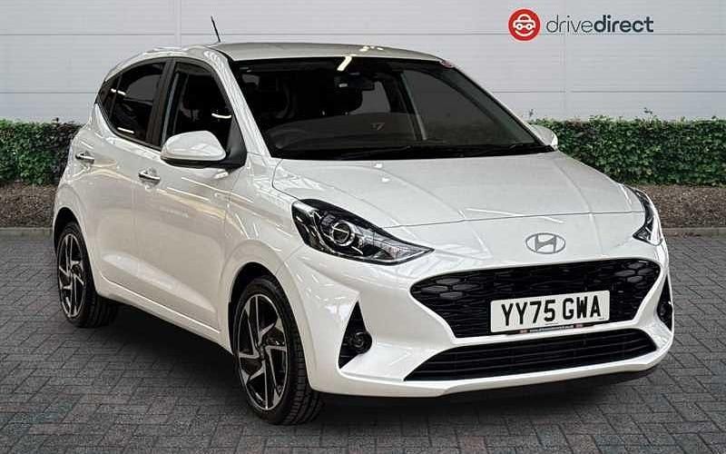New Hyundai i10 Premium 79 HP (58 kW) 2025 Special solid paint  atlas white Hatchback