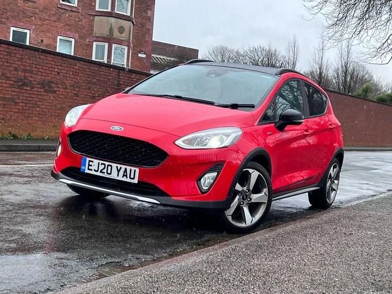 Usado Ford Fiesta Active 2020 Vermelho Citadino